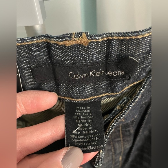 NWT Calvin Klein slim fit bootcut jeans 12x32 - Picture 3 of 10
